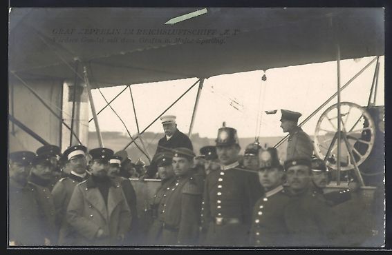 Cartoline postali: München, Graf Zeppelin im Reichsluftsch – Usato da Berlin venduto da bartko-reher