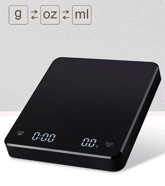 Bilance da cucina: Mini Kaffeewaage mit Silikonpad 3kg/0.1g – Nuovo e nell'imballaggio originale da Geneve venduto da Titi2008 3