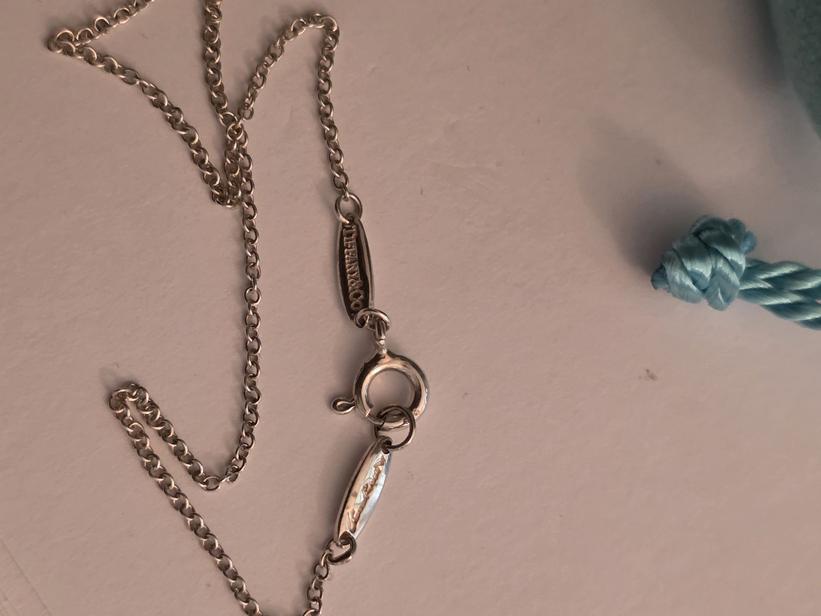 Tiffany & Co. Catenine: Tiffany & Co. 925 Silber Open Heart NP 730 – Usato da Binningen venduto da lieblingsstyle 5