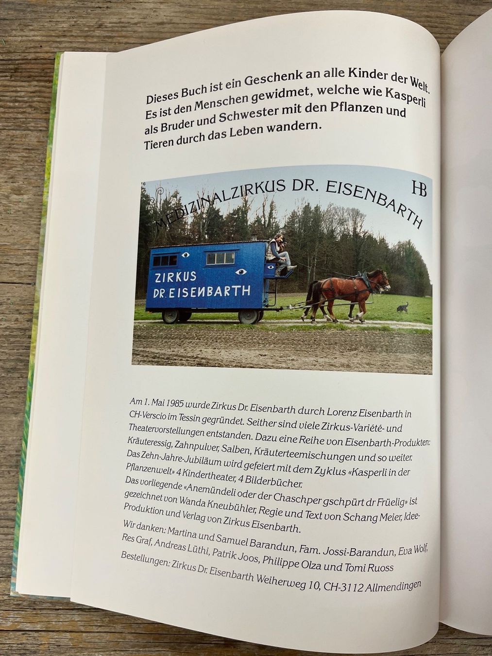 Libri: "Anemündeli oder de Chaschper gschpürt de Früelig", 1. Aufl. – Usato da Pfäffikon ZH venduto da buresi 9