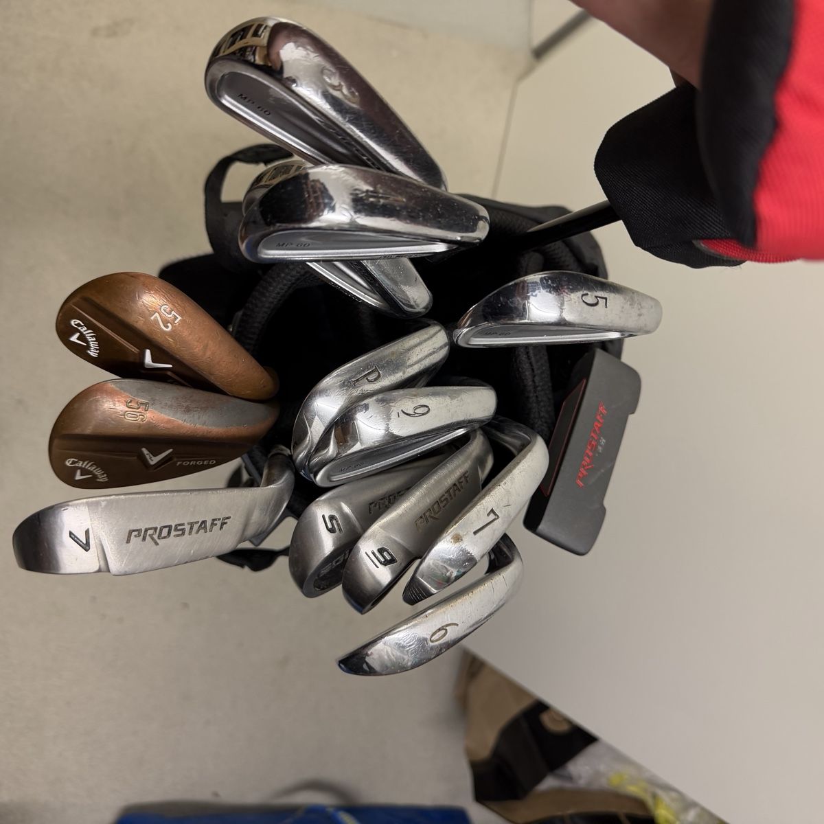Mizuno Mazze & Set: Golfset (diverse Schläger / Mizuno & Wilson) – Usato da Herrliberg venduto da giovin90 1