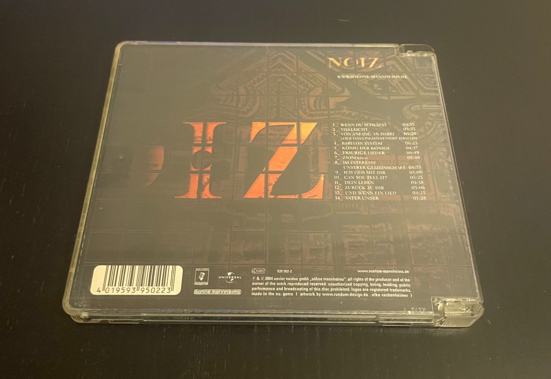 CD: CD Noiz Söhne Mannheims 2004 – Usato da Villeneuve VD venduto da vin_7zm6 1
