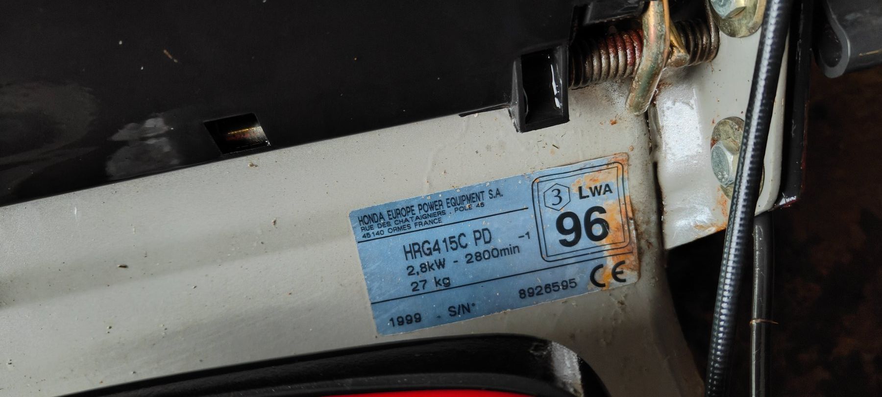 Honda Tagliaerba: Zwei Honda-Handrasenmäher – Usato da Neukirch an der Thur venduto da globi8385 1
