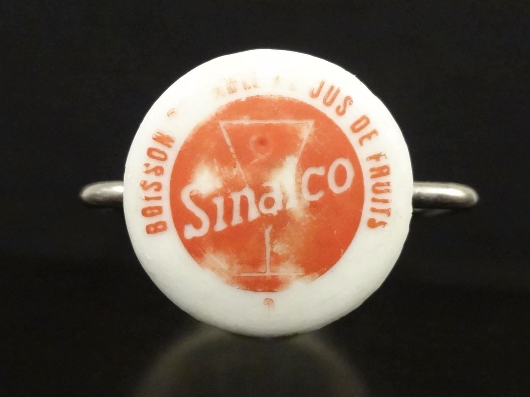 Sinalco Bicchieri, Caraffe & Bottiglie: alte Flasche SINALCO 1962 BÜLACH – Usato da Kerzers venduto da Flaschenposten 7