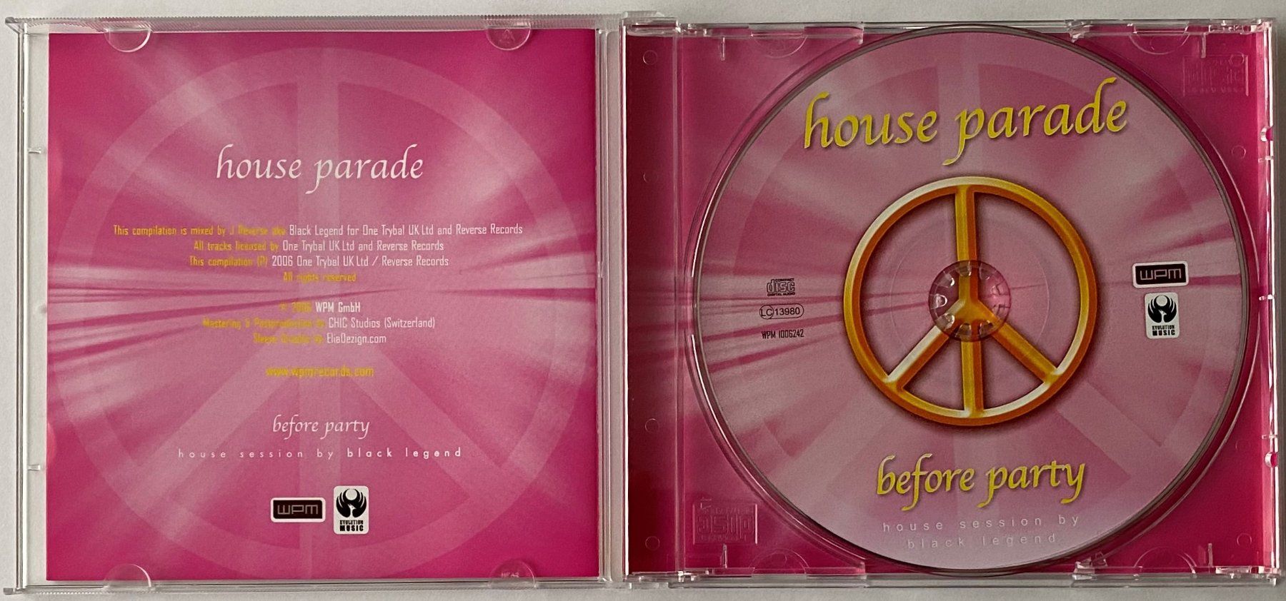 CD: Black Legend, House Parade, Before Party – Nuovo e nell'imballaggio originale da Flums venduto da Asquillo 2