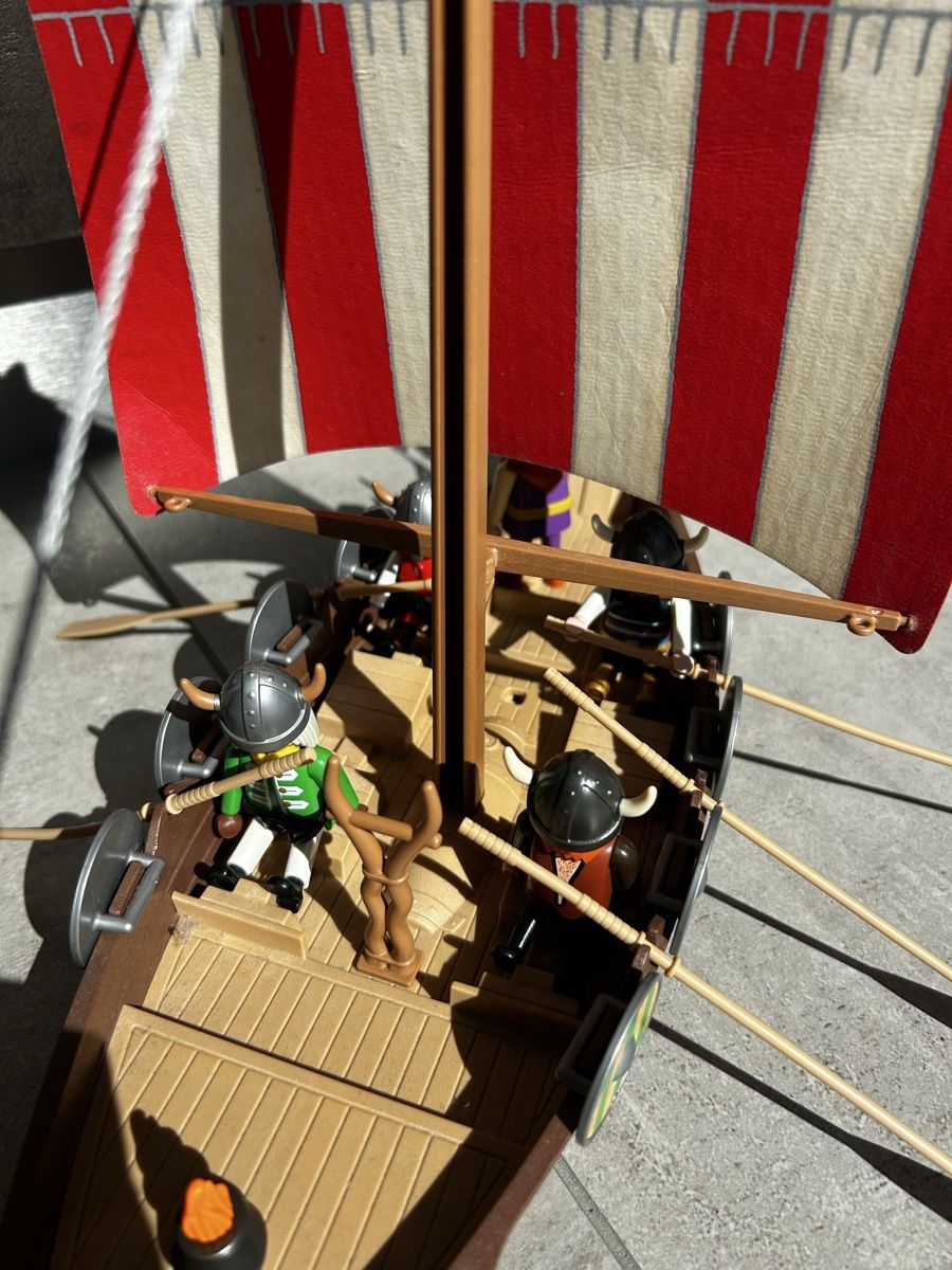 Giocattoli: Playmobil Wikingerschiff mit Drache – Usato da Utzenstorf venduto da Microsaft 3