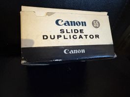 Canon Slide Duplicator 55 - Rarität für Fotosammler!