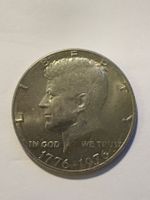 1776-1976 Kennedy Bicentennial Half Dollar 50 Cent Coin
