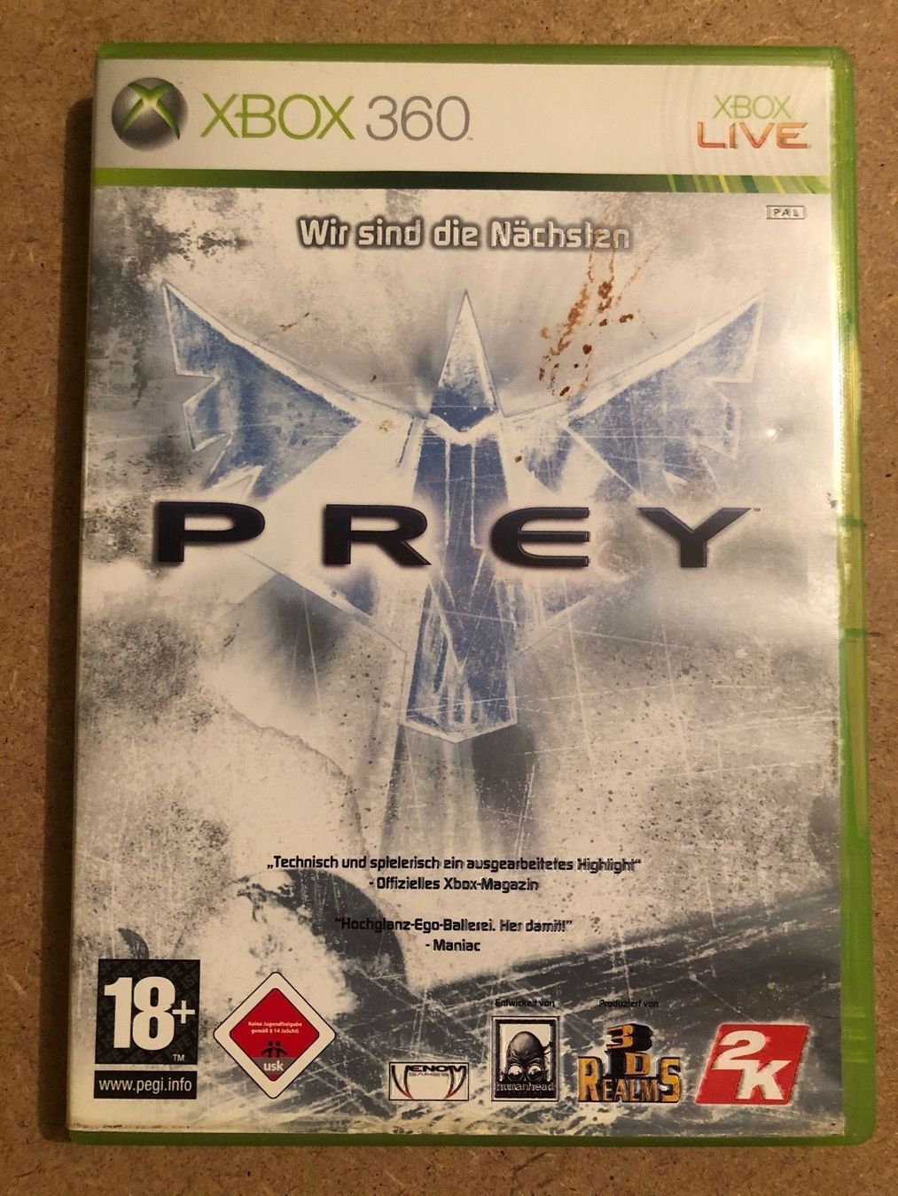 Jeux: Prey für Xbox 360 – D'occasion à Kestenholz par Mad18