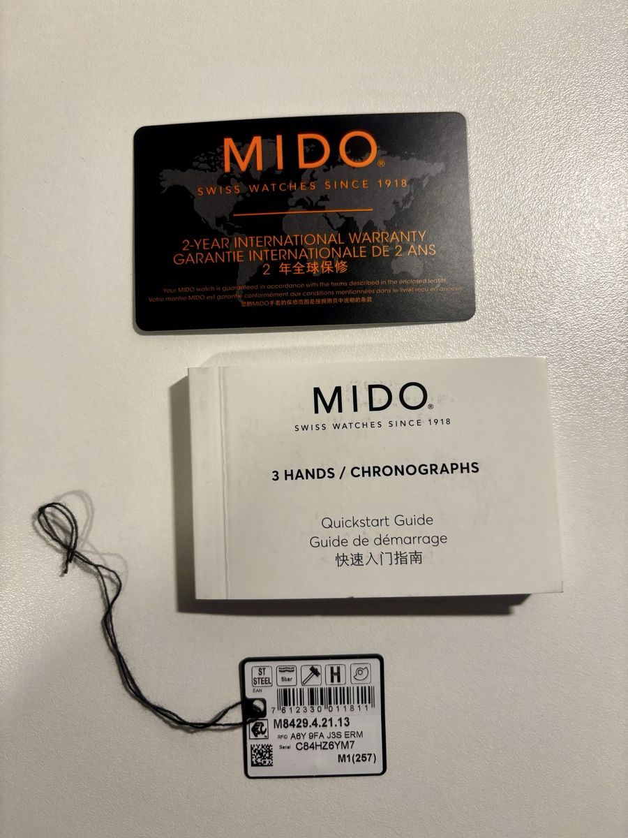 Mido Montres: Mido Commander 37mm – D'occasion à Neerach par davidsieber 3