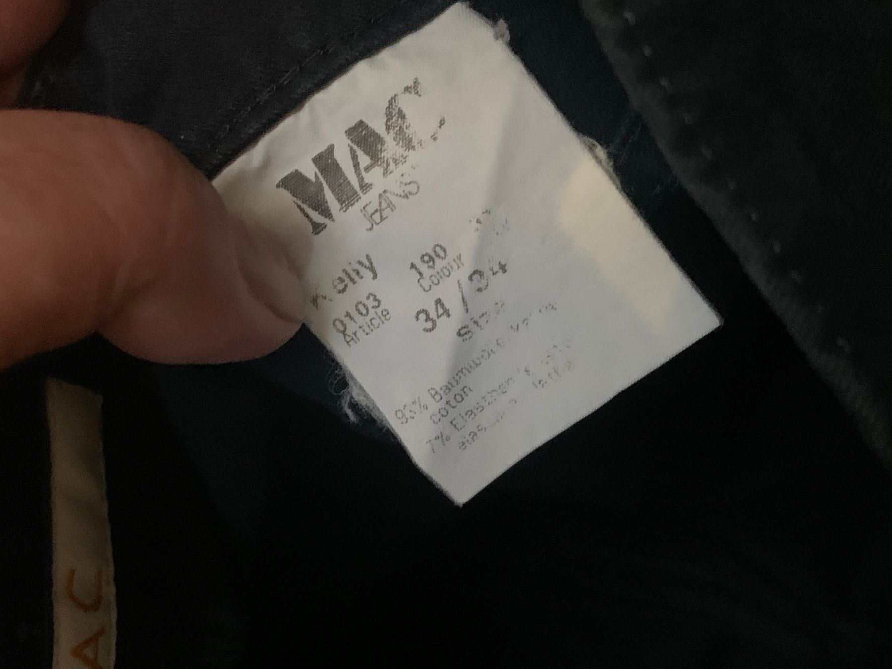 Jeans: Jeans MAC schwarz, 34 – Gebraucht aus St. Gallen von Miousch 7