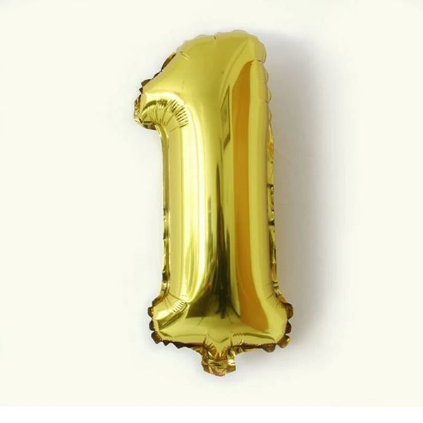 Tutte le decorazioni: Geburtstagballon 80cm Gold Ballon (TWINT) – Nuovo e nell'imballaggio originale da Montreux venduto da CABLEKABEL 2