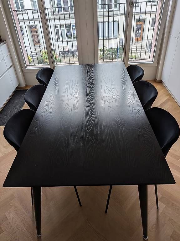 Tavoli: Tisch schwarz 180x90 cm – Usato da Basel venduto da fbnkllr 1