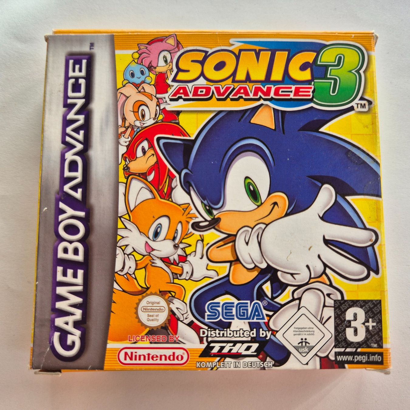 Nintendo Giochi: Sonic Advance 3 - GBA - OVP – Usato da Zürich venduto da Mephisto87
