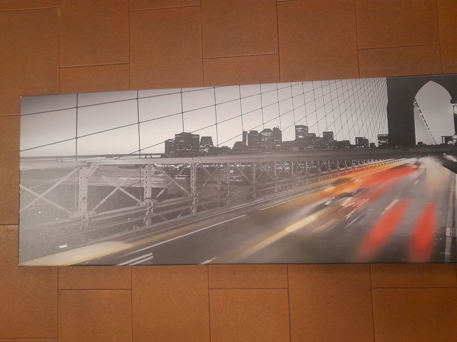 Foto & Immagini: Bild Leinwand Stadt Brücke – Usato da Oberneunforn venduto da Urstin 1