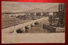 Genève, Pont du Mont Blanc rar