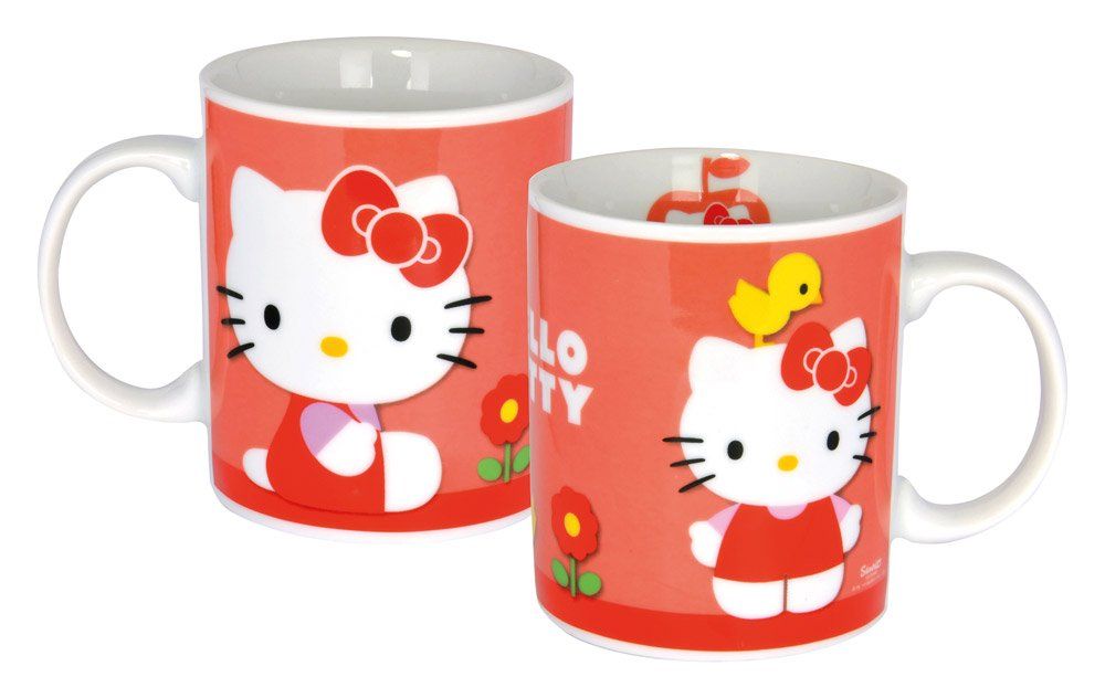 Tassen: Hello Kitty Mug Red - PROMO – Neu und originalverpackt aus St-Imier von ATTAKSHOP