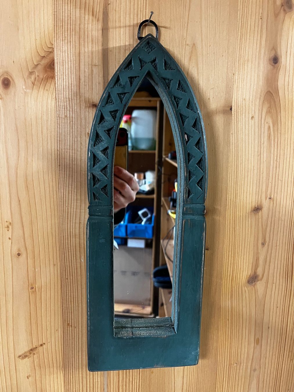 Specchi: Schöner Spiegel aus Holz – Nuovo (secondo la descrizione) da St. Peterzell venduto da andrea2012