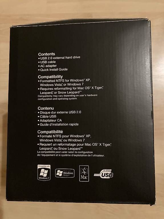 Western Digital Dischi rigidi: Disque dur externe Time Machine pour PC ou Mac – Usato da Belmont-sur-Yverdon venduto da Manu1112 3
