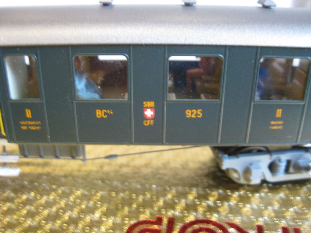 Metropolitan Modelleisenbahnen: Metrop SBB-Steuerwagen BCf 4 925 Messing-Modell,  772 – Gebraucht aus Buchs ZH von swiss-train 2