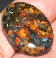 Cabochon L-8105 – Marokkanischer Nahtachat 27x19mm