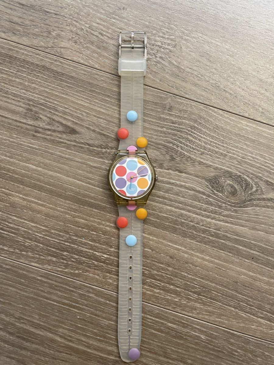 Swatch Uhren: Swatch - Montre "JEU DE BILLES", 2004, GE169 – Gebraucht aus Sierre von Ruyfigas 1