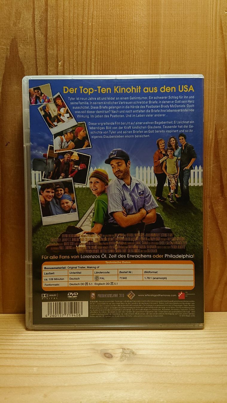 Tutti i DVDs: BRIEF AN GOTT Letters to God DVD – Usato da Wilderswil venduto da Exebub 1