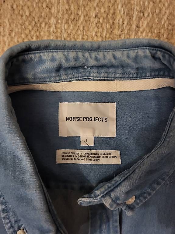 Hemden: Chemise denim Norse Projects – Gebraucht aus Lausanne von imreloumaye 2