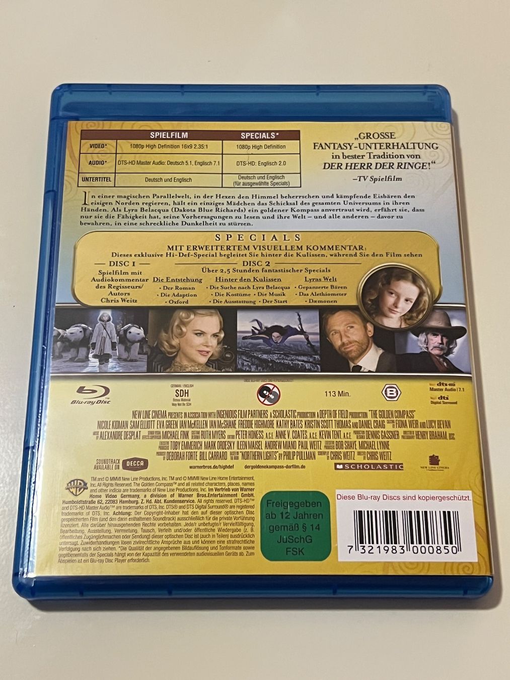 Tutti i DVDs: Der Goldene Kompass - 2-Disc Special Edition im Schuber – Nuovo (secondo la descrizione) da Altstätten SG venduto da sheamus 2