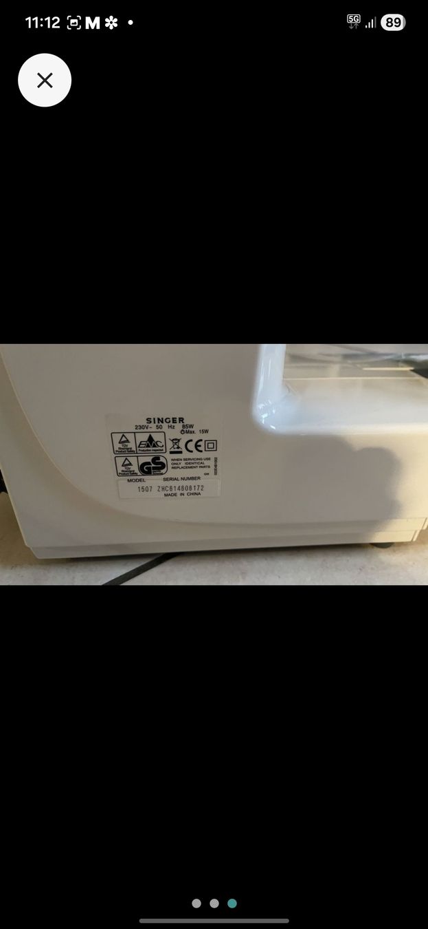 Singer Macchine da cucire: Nähmaschine Singer Model 1507 – Usato da Münchenbuchsee venduto da Cori1968 2