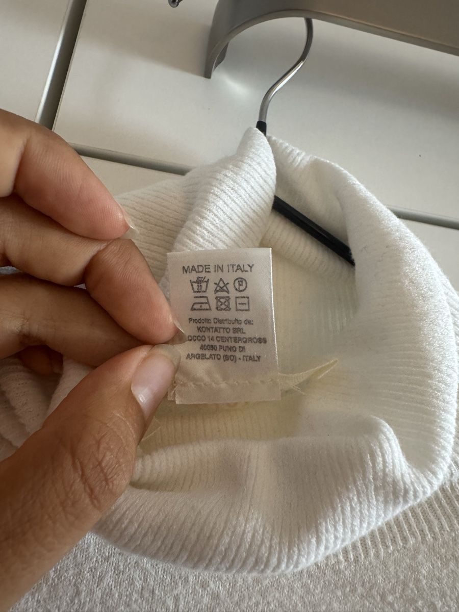Pullover & Sweatshirts: Weisser Rollkragen Pullover, S – Gebraucht aus Zürich von noura2202 2