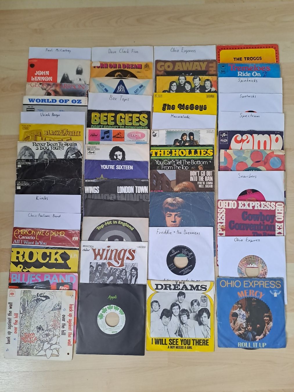 Schallplatten: Grosse Singles Sammlung! 226 Stück! – Gebraucht aus Muri AG von Greuli