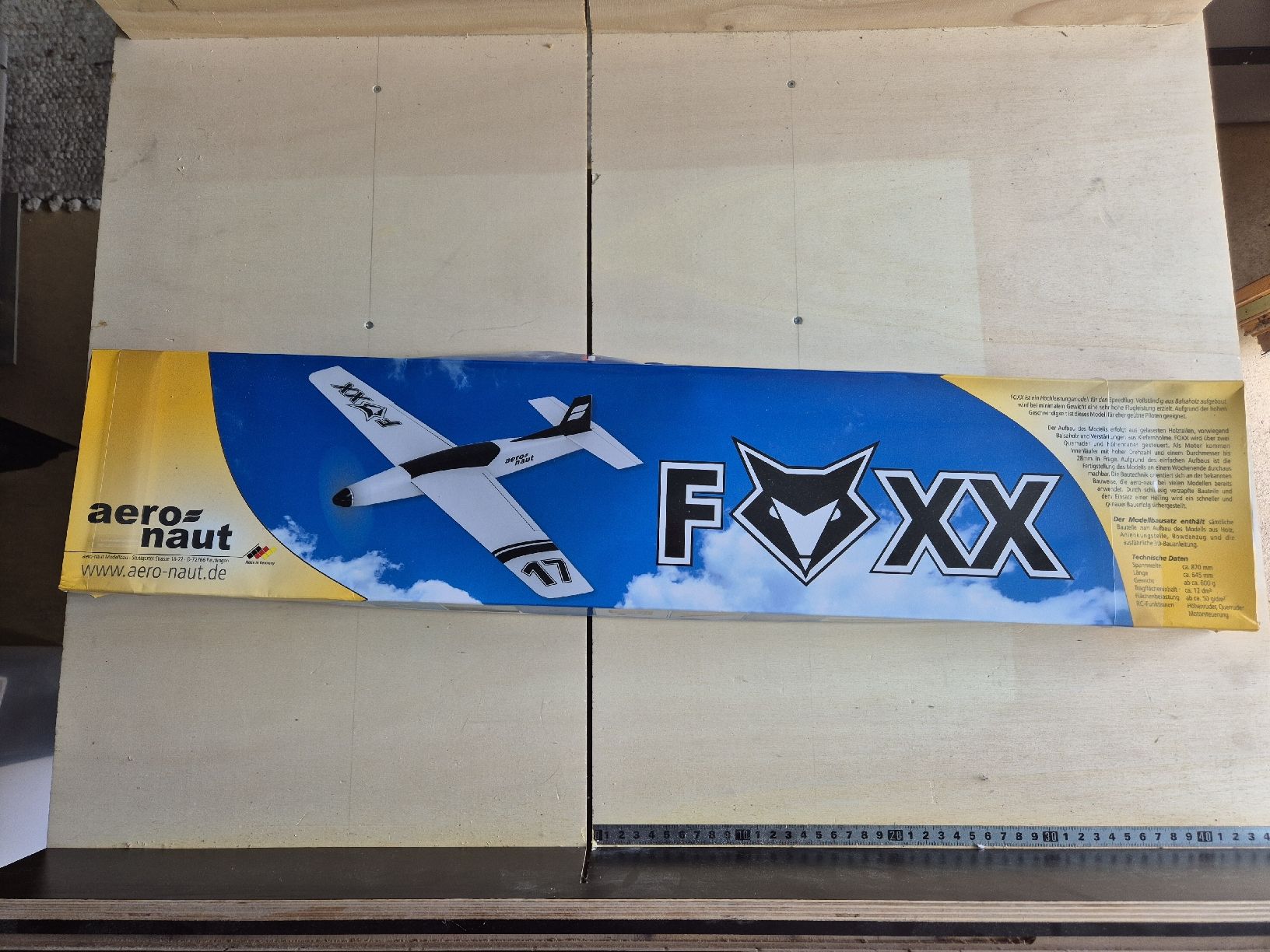 RC Modellbau: Foxx von Aeronaut – Neu und originalverpackt aus Wattenwil von hps_z6w9