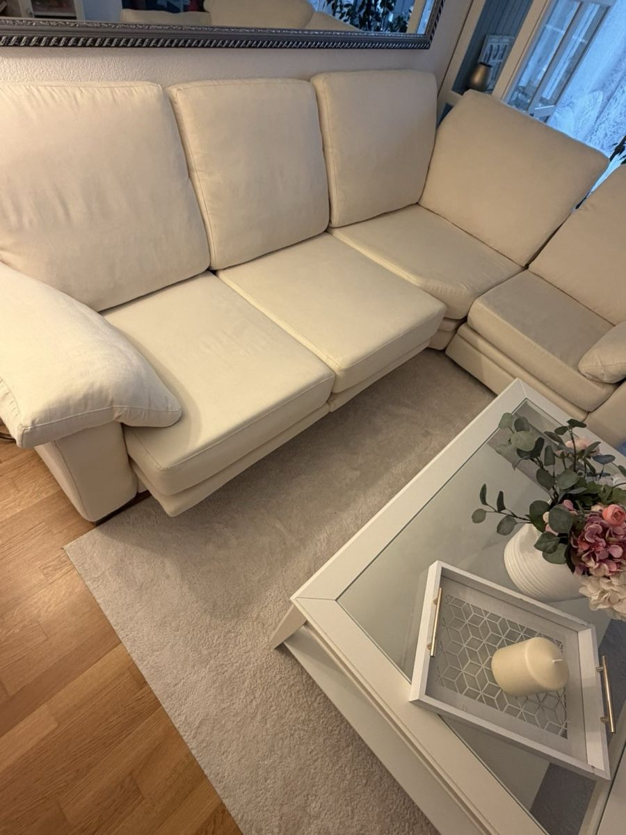 Divani: Ecksofa weiss – Usato da Worblaufen venduto da hom_kww8 4