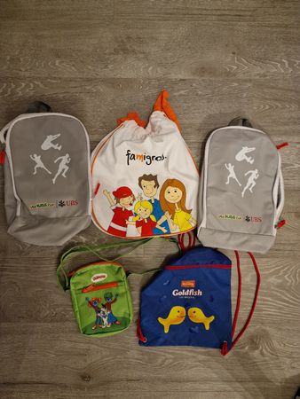 Taschen Set 5 Stueck Kinder verschiedene Motive