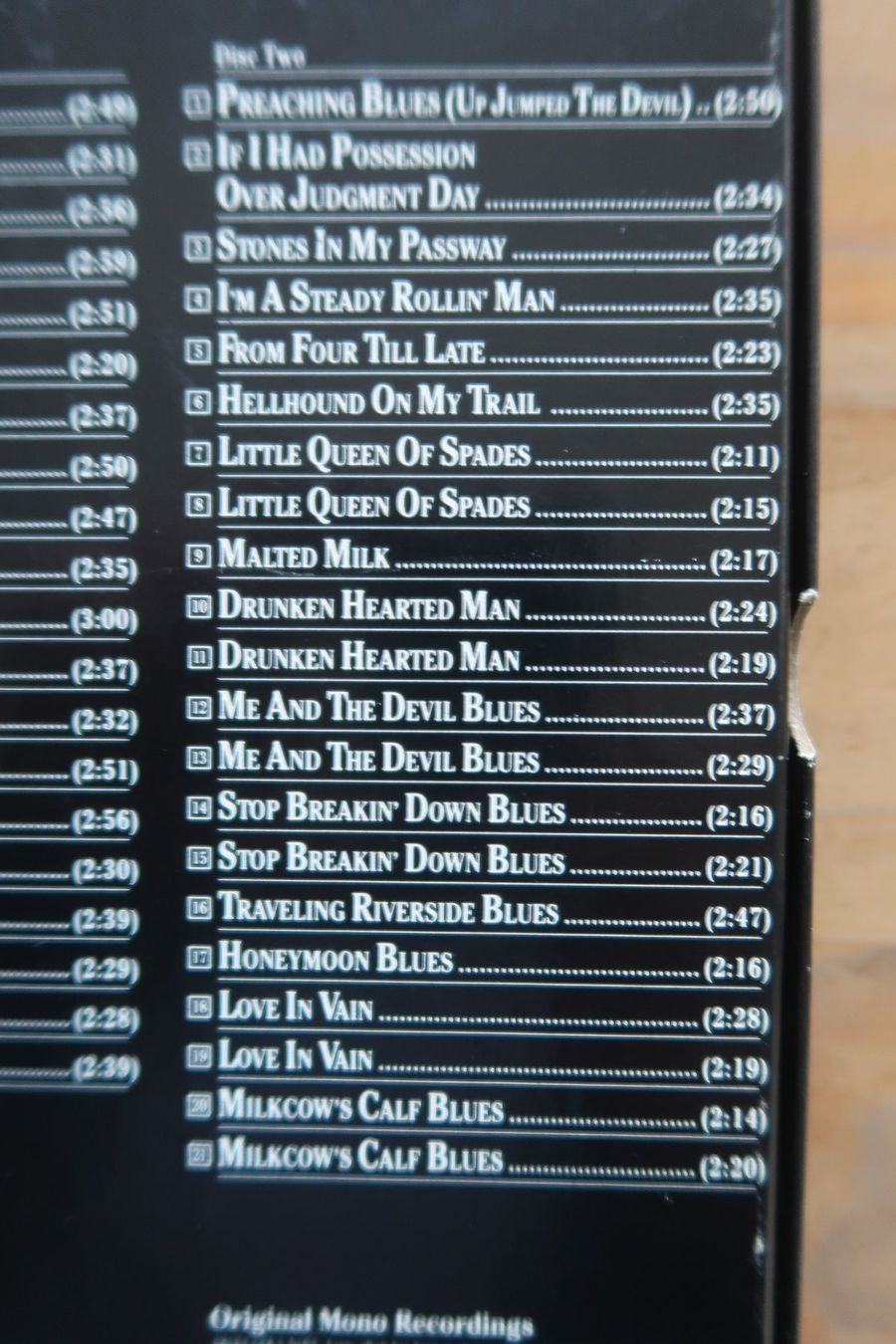 CD: ROBERT JOHNSON - THE COMPLETE RECORDINGS - 2x CD BOXSET – Usato da Basel venduto da Patiscat 4