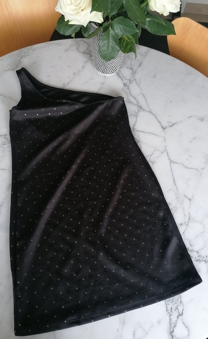 Kleider: Kleid schwarz gold Grösse 40 – Gebraucht aus Basel von nic_vr58 1