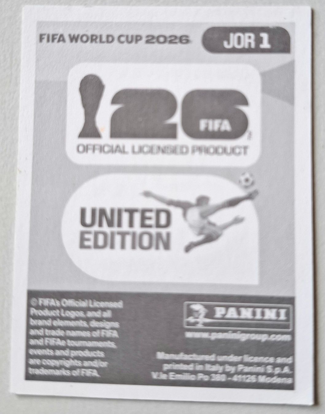 Panini Carte collezionabili: WM 2026 Paninibild Nr. JOR1 – Nuovo (secondo la descrizione) da Rotkreuz venduto da keerthdi 1