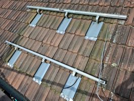 Montagesystem für Solaranlagen Aluminium gebraucht