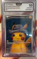 Pokemon Pikachu with Grey Felt Hat 085/SV-P –AOG 10 GEM MINT