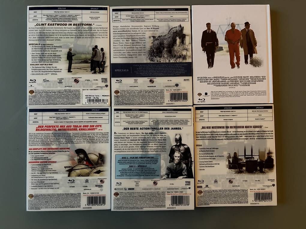 Tutti i DVDs: Blu-ray Premium Collection  6 Filme – Usato da Adlikon b.Regensdf venduto da California-Reaper 1