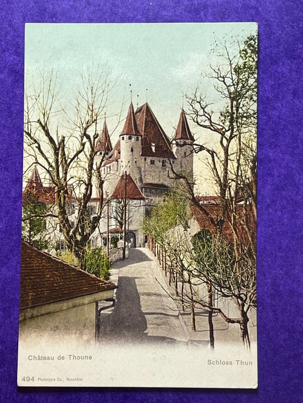 Cartes postales: Schloss Thun – D'occasion à Steg VS par danwer74