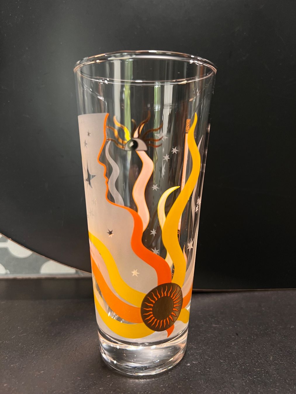 Bicchieri: Vintage RASTAL ARTWORK COLLECTION drinking glasses – Usato da Lausanne venduto da NYC67 1