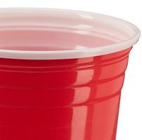 Beer Pong Becher, 50 Stück, stabiler Plastikbecher