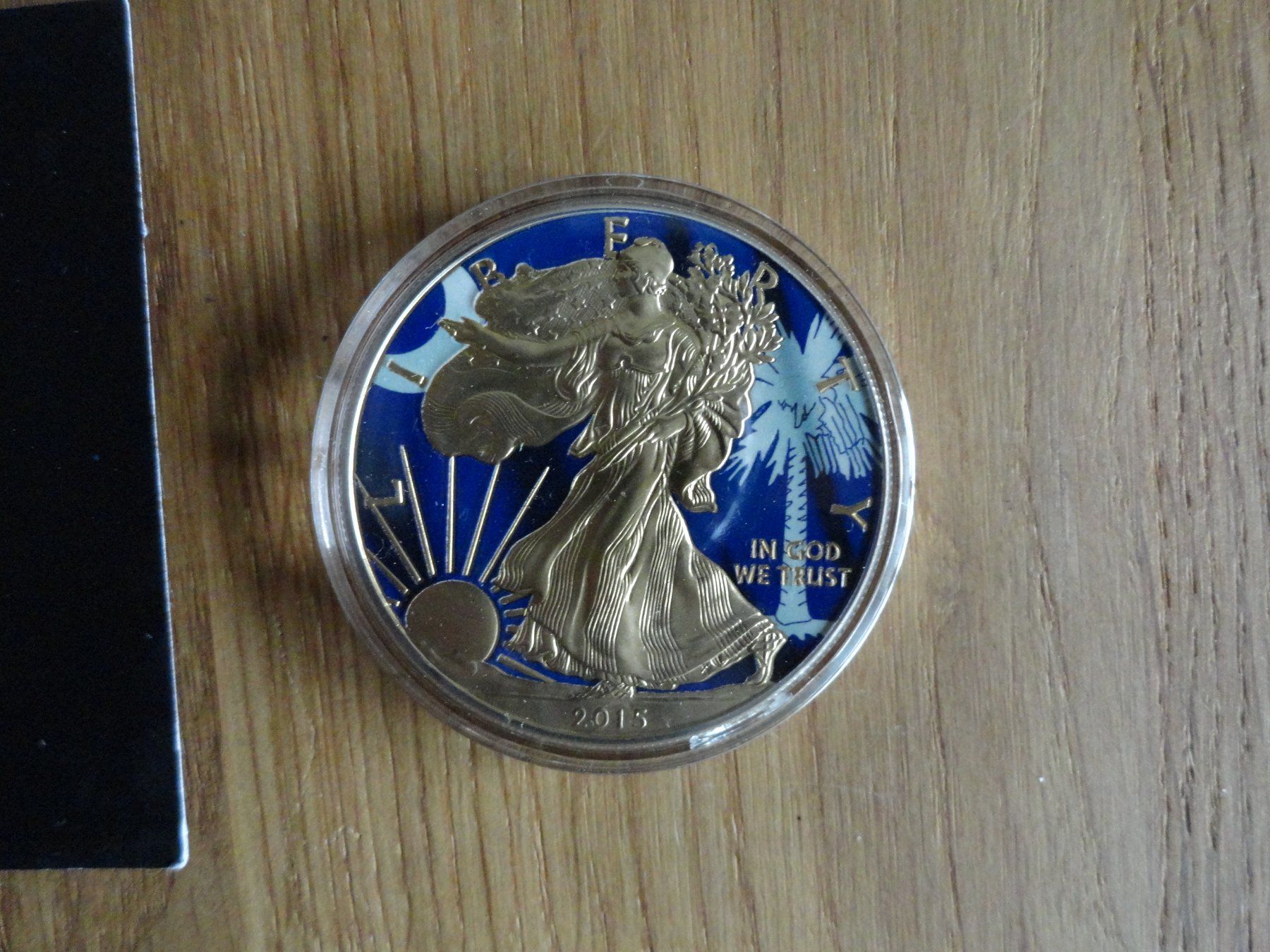 Tutti le monete: 2015 American Silver Eagle - State Flags - South Carolina – Nuovo (secondo la descrizione) da Gerlafingen venduto da Shiva_74 6