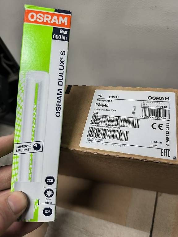 Osram Lampade: Glühbirnen OSRAM 9W/840 G23 – Usato da Kehrsatz venduto da Galopom 1