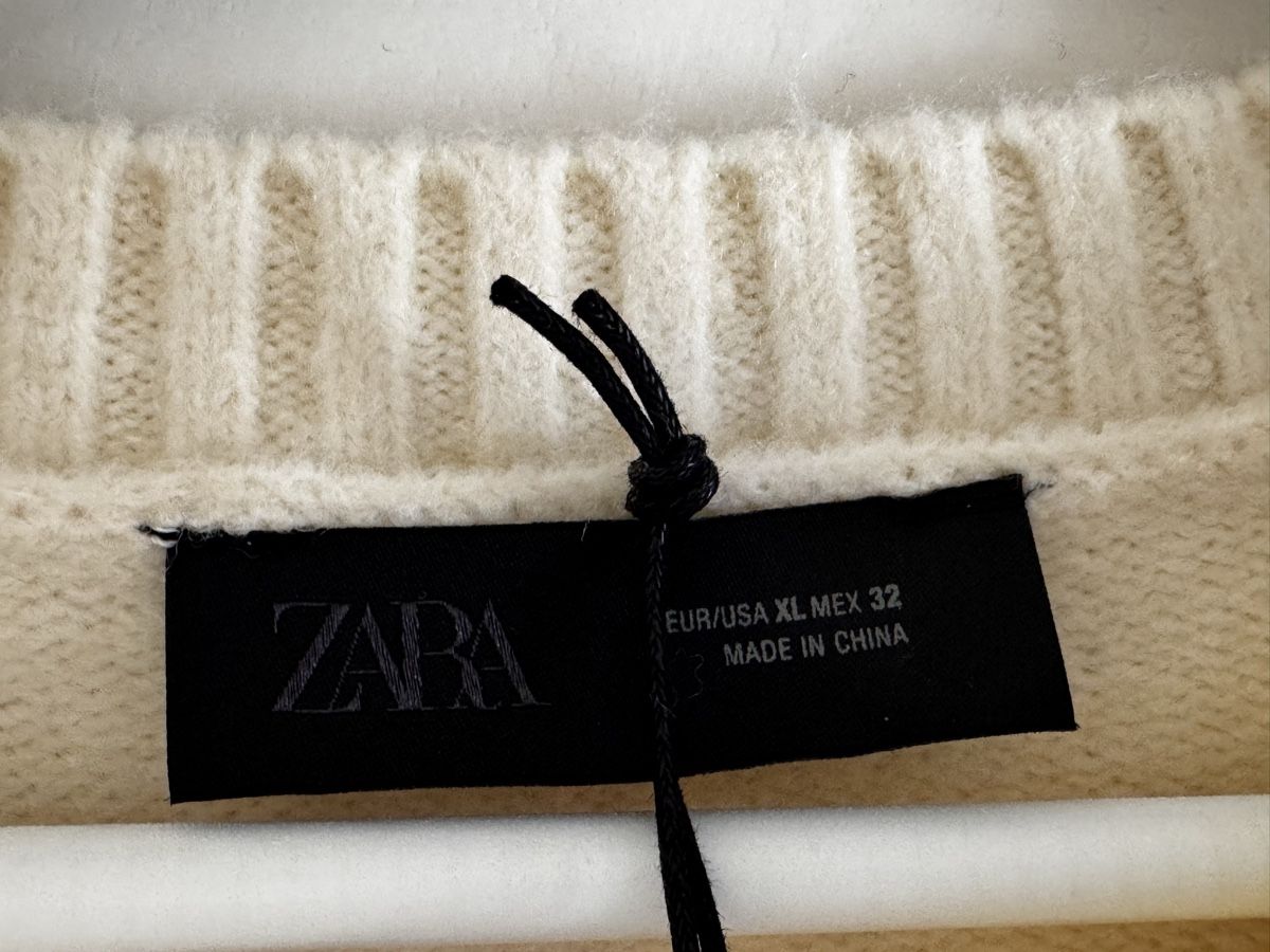 Zara Maglioni & Felpe: Zara Pullover Ecru Neu mit Etikett Gr XL. – Nuovo e nell'imballaggio originale da Zürich venduto da ber_78xz 5