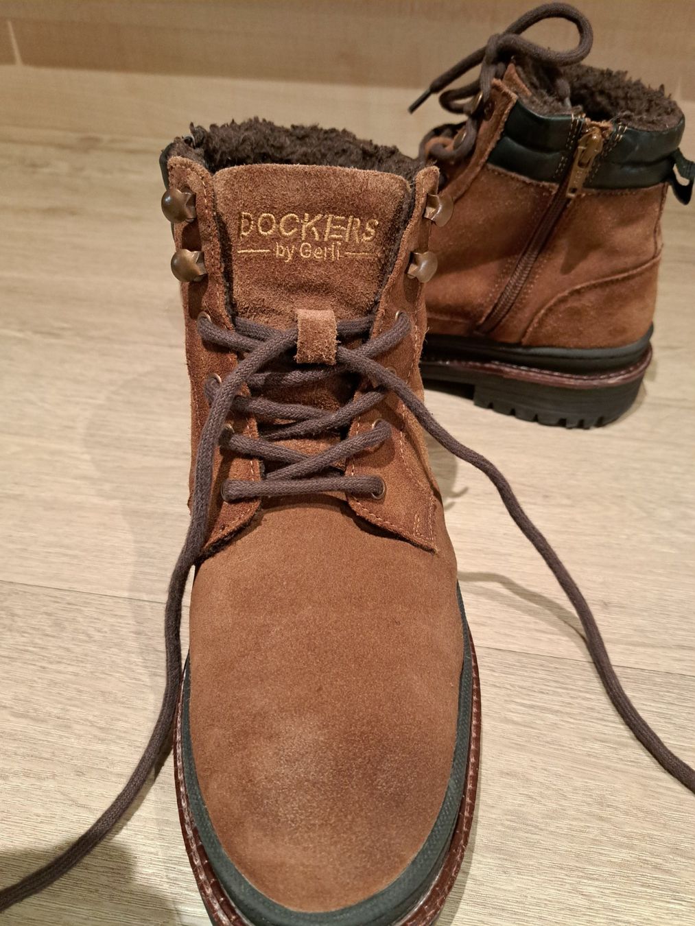 Herrenschuhe: Schnürstiefel Dokers by Gerli, Grösse 42 – Gebraucht aus Matten(St.Stephan) von brocanteur86 3