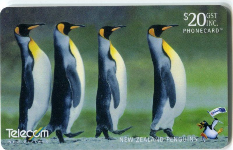 Telefon- & Taxkarten: Telefonkarte "Pinguine". Neuseeland – Gebraucht aus Basel von Butsch5