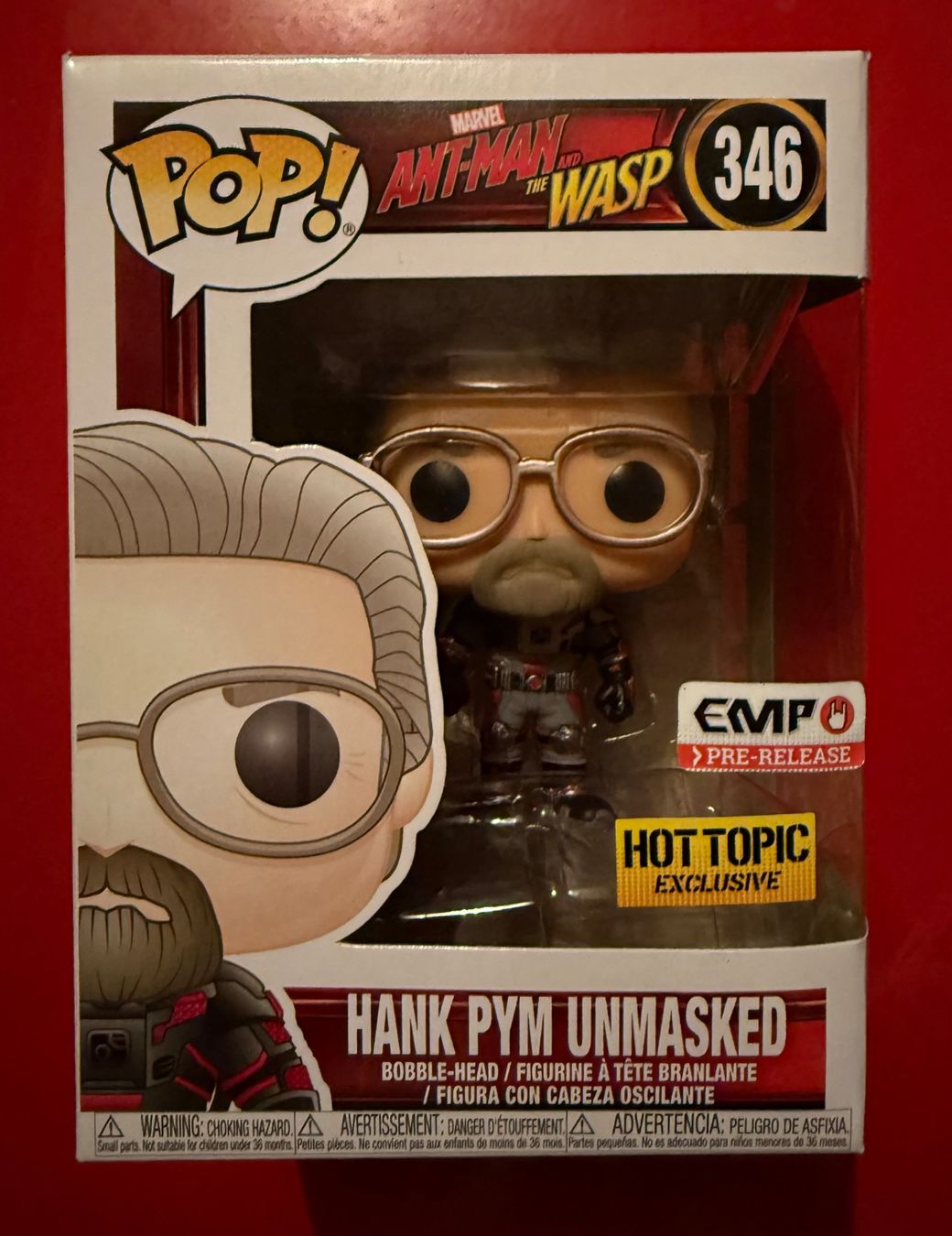 Funko Figuren: Funko Pop! Ant-man - Hank Pym - Marvel - Avengers – Neu und originalverpackt aus Moudon von CollectorGeek